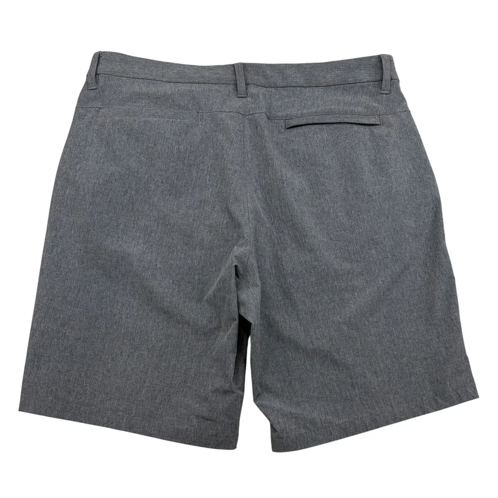 Bonobos Mens Athletic Fit Gray Heathered Performance‎ Stretch Golf Shorts 35